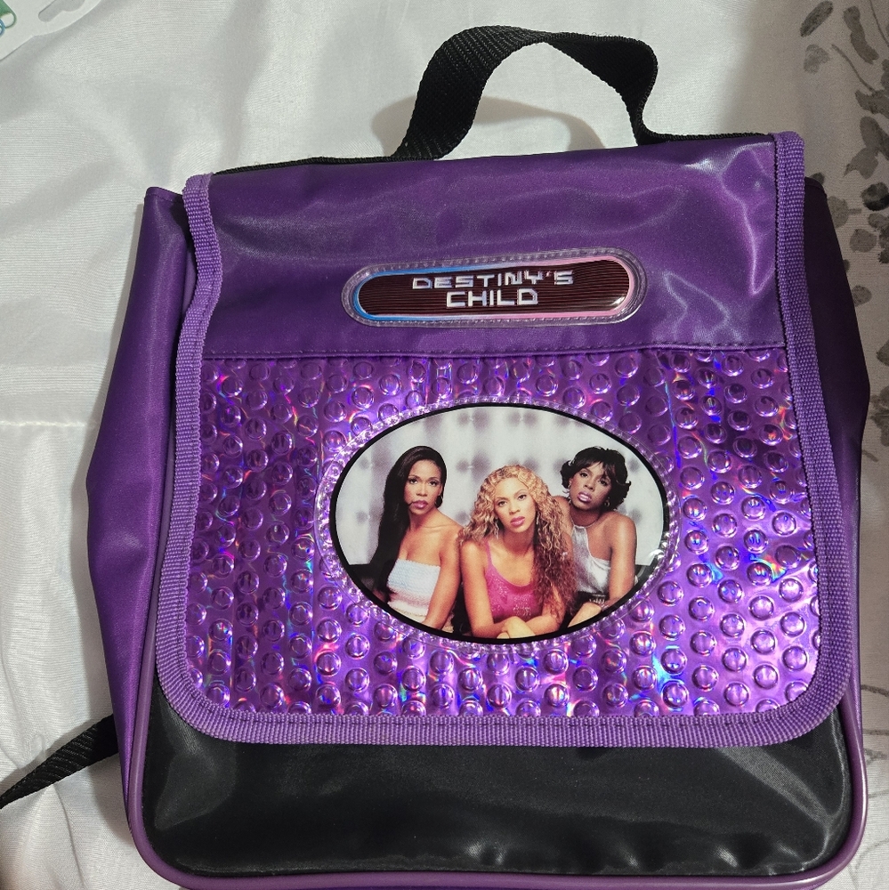 Y2K Vintage Destiny's Child CD Player Backpack